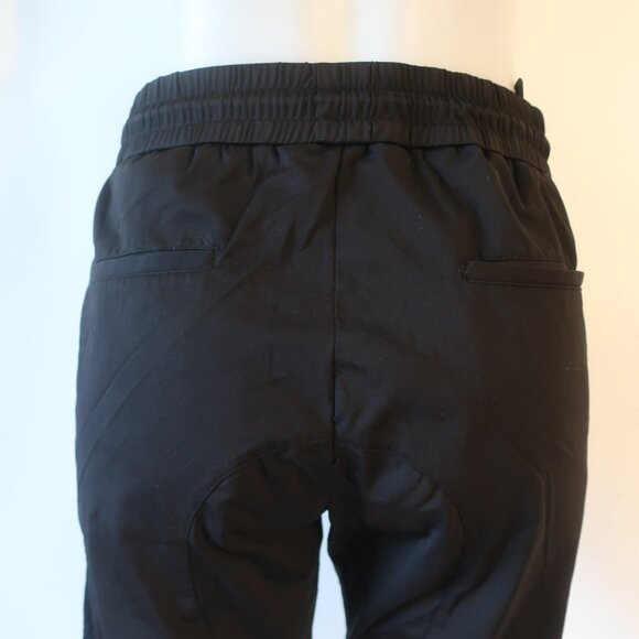 Mens Son of a King Black White 2-Striped Side Leg Drawstring Jogger Pants M - Picture 4 of 7